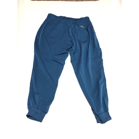 Med couture touch cargo Caribbean scrub pants joggers medium petite - Picture 5 of 6